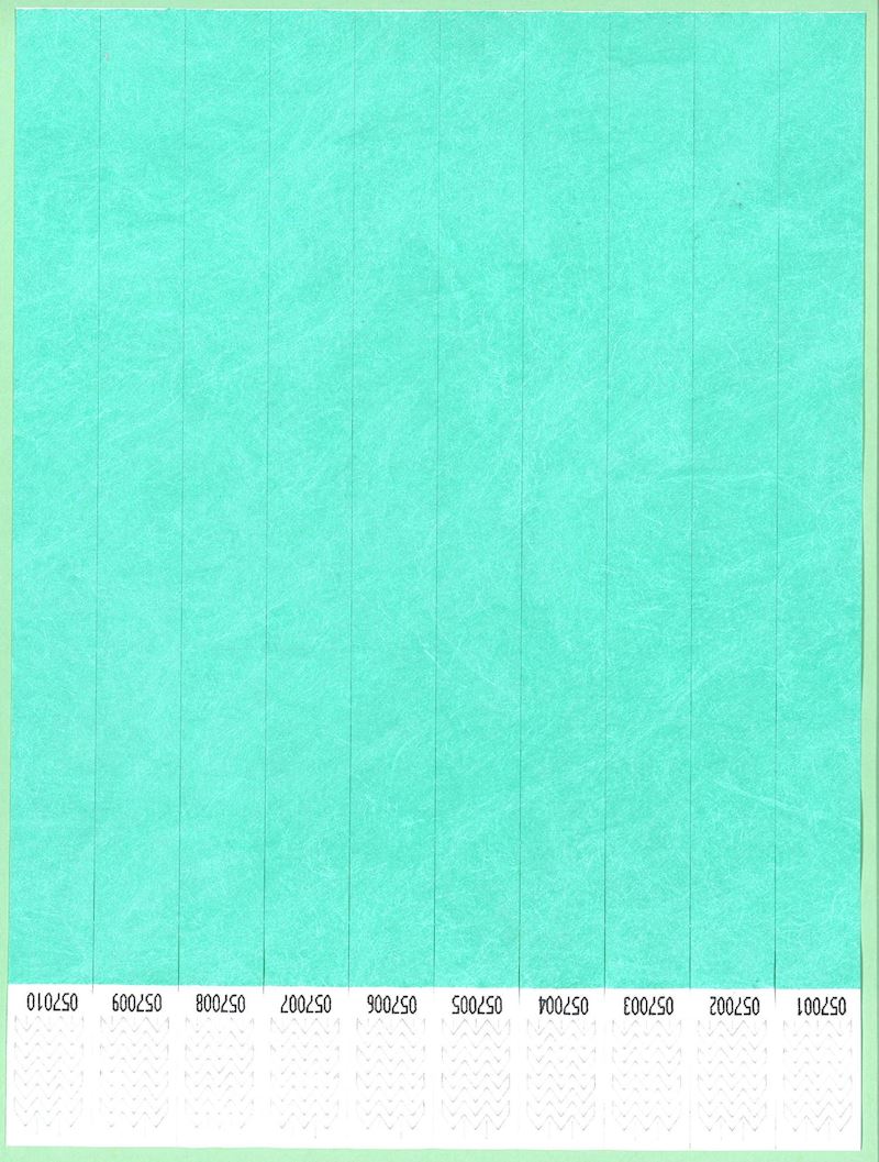 Identkontroller 19 mm aqua Schachtel à 1000 Stk.