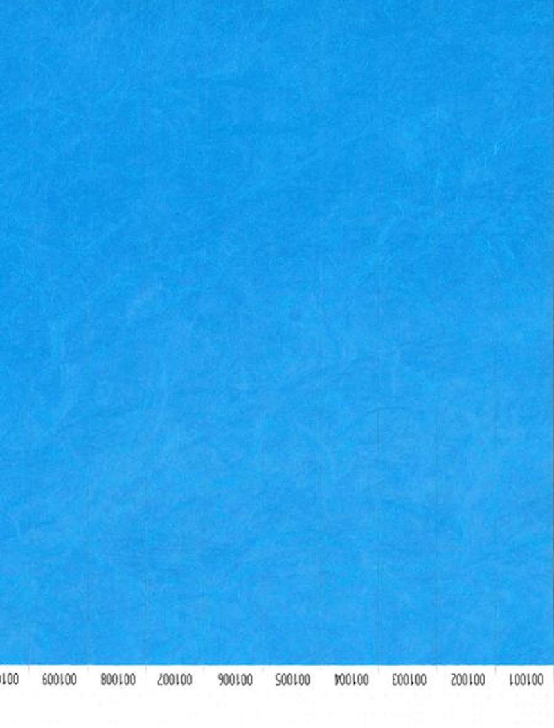 Bracelets de contrôle bleu lumineux seulement dans boîte de 1000