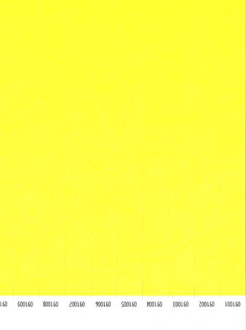 Bracelets de contrôle jaune lumineux seulement dans boîte de 1000