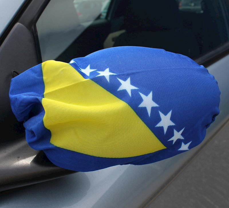 Auto Aussenspiegel Verkleidung Bosnien-Herzegovina 2er-Set