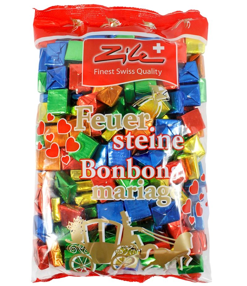 Hochzeits-Bonbons 1 kg Zile Feuersteine
