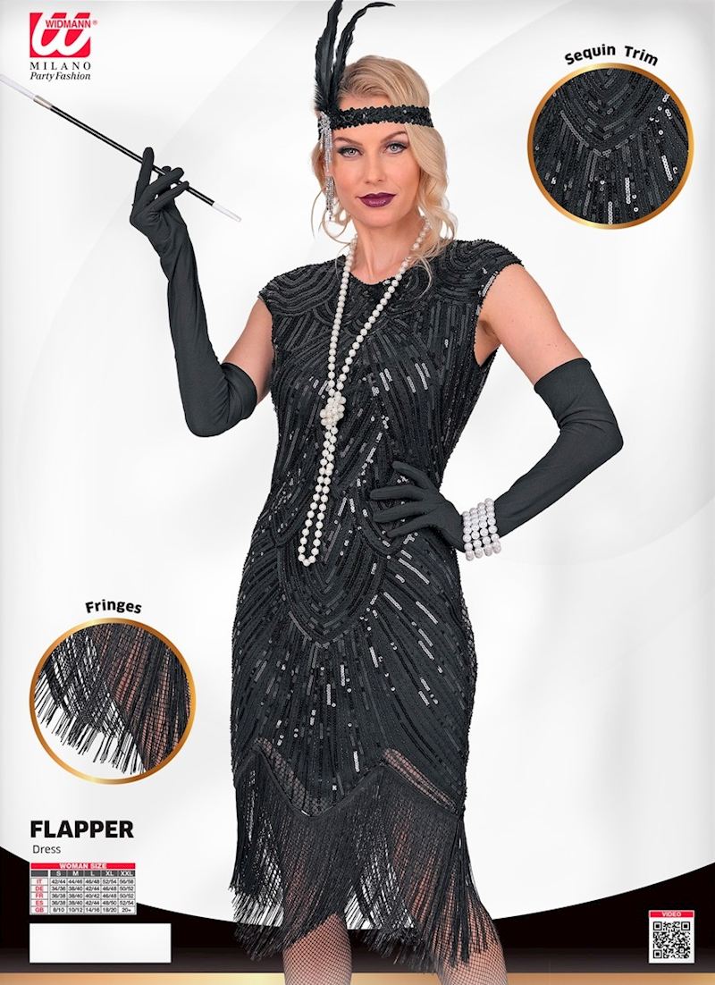 Kostüm Charleston 20er Jahre Grösse S Kleid