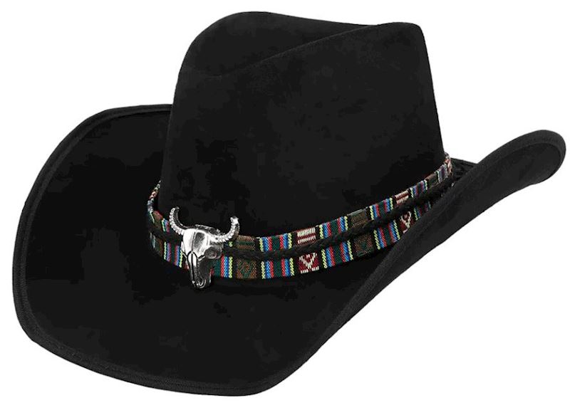 Chapeau Django noir 