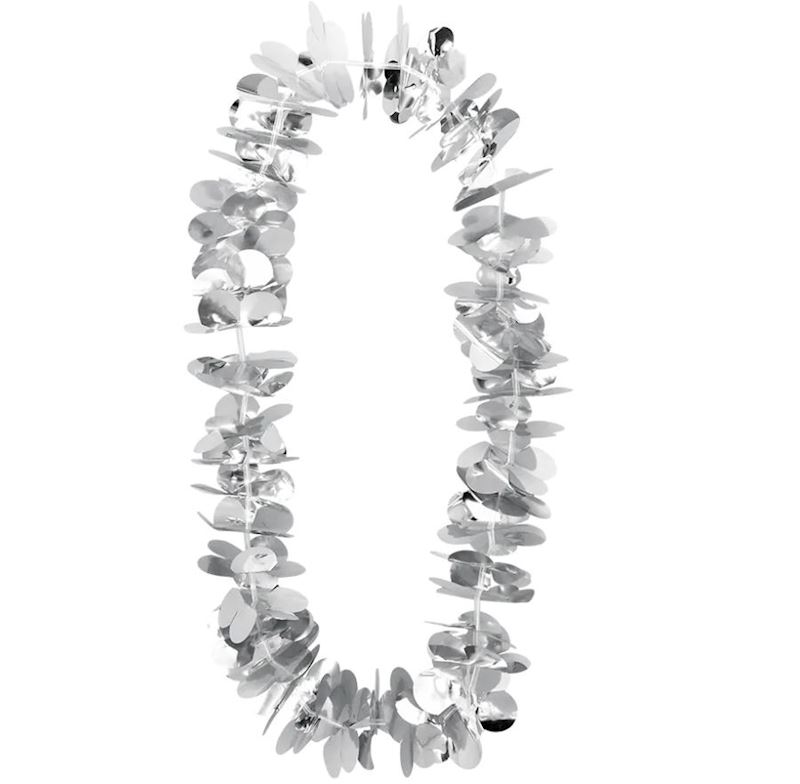 Blumenkranz Party silber 
