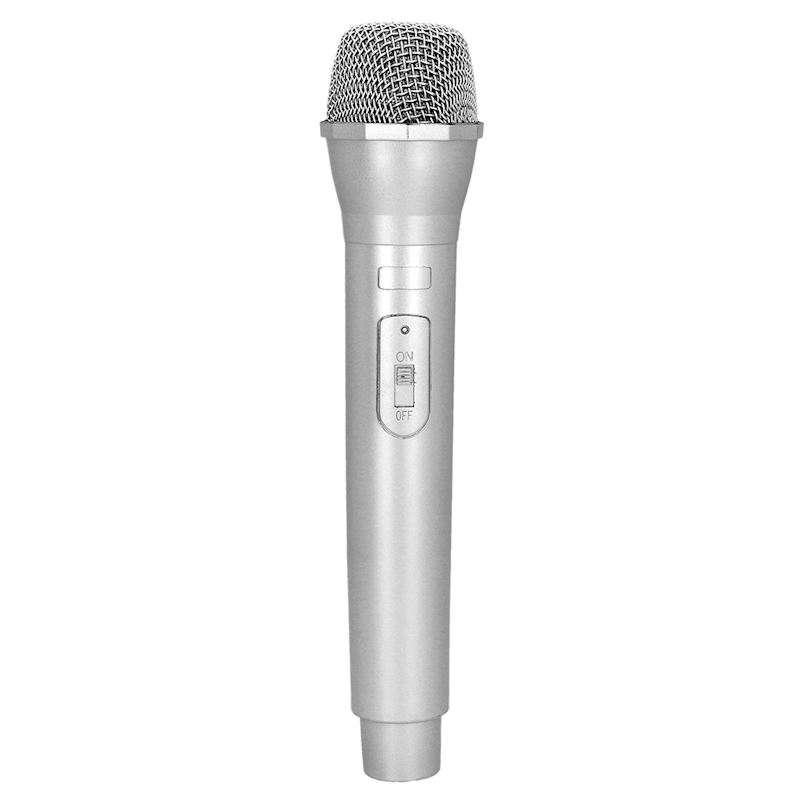 Microphone argent 23.5 cm 