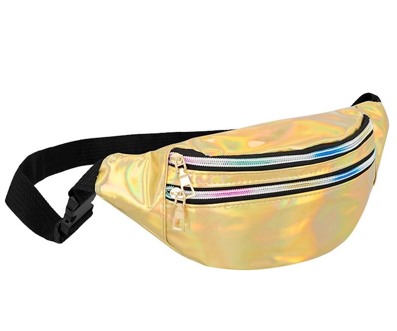 Hüfttasche Holo gold 