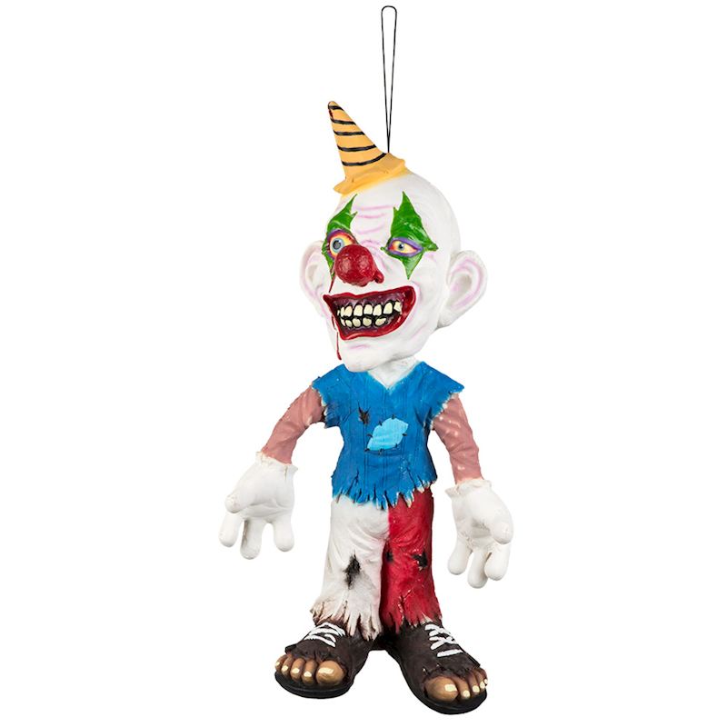 Décoration Clown d'horreur suspendue 44 cm
