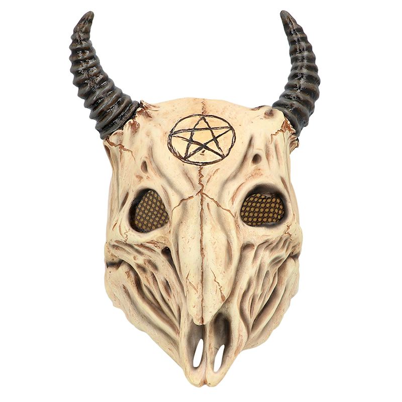 Maske Latex Ram Schädel 