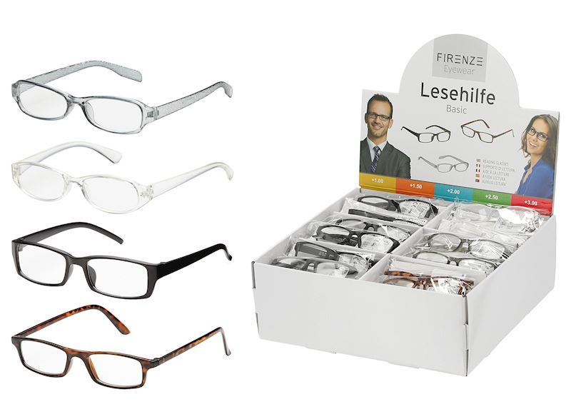 Lesebrille Basic div. Modelle Stärke plus 1 bis 3