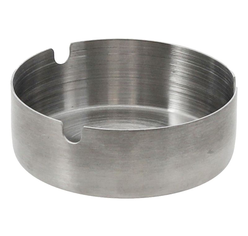Aschenbecher rund Metall 8 cm 