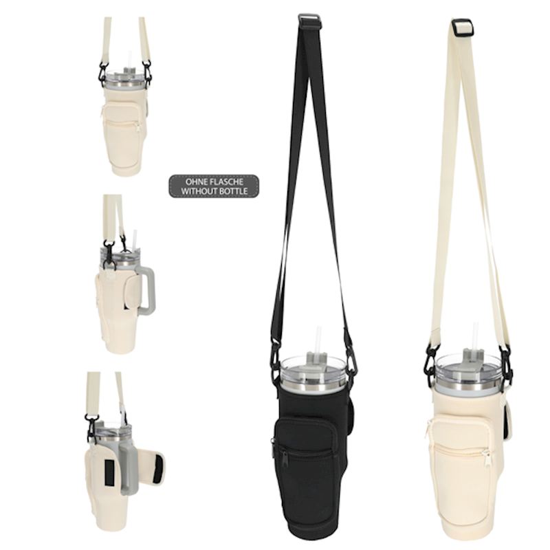 Umhängetasche für Thermobecher 1.2 L, 2 Farben sort.