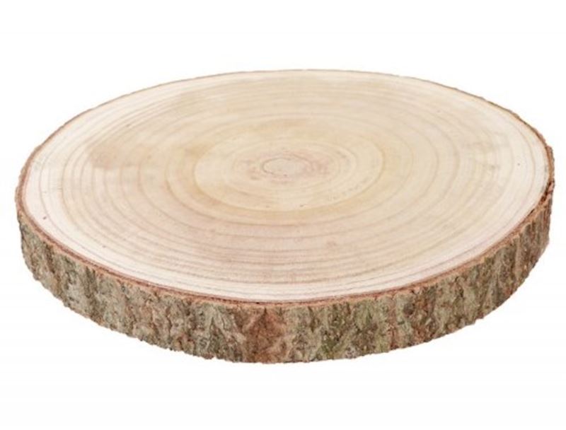 Holzbrett rund 38x3.5cm 