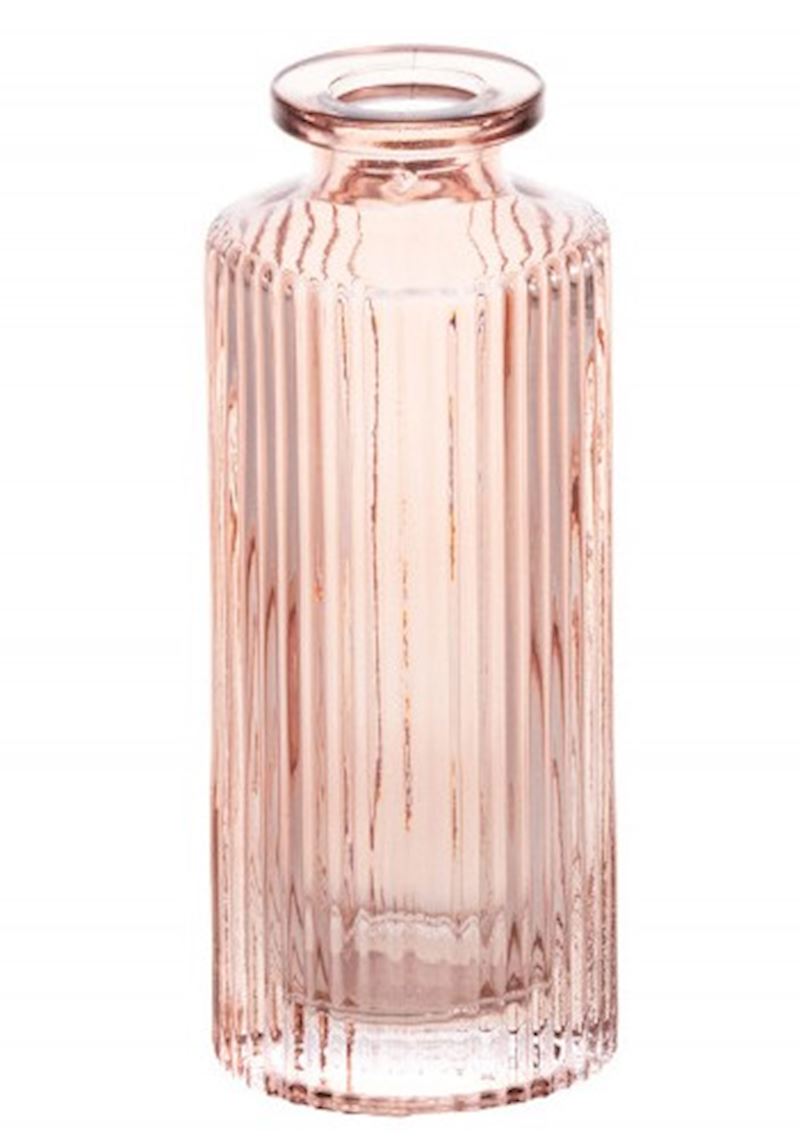 Glas Vase Heloise Altrosa 5.5x13.5 cm