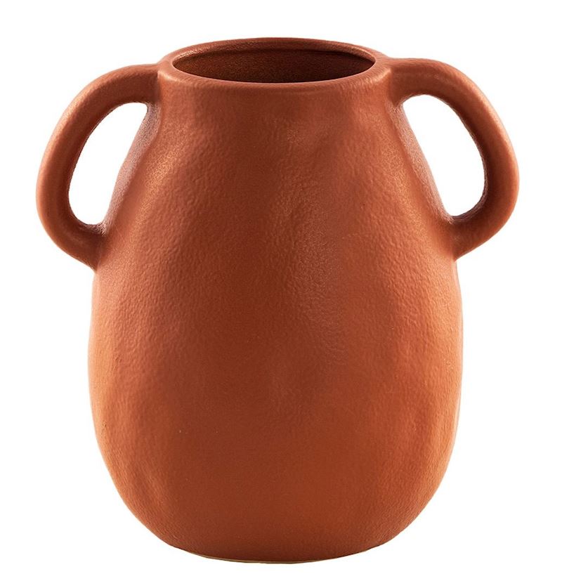 Vase aus Terracotta Antalya 17.6x14x18cm