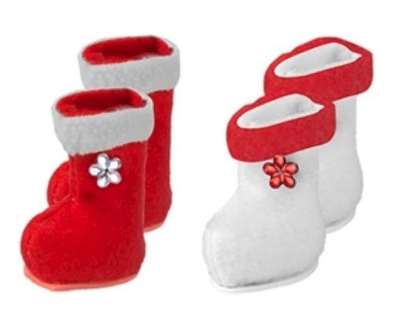 Elf Weihnachtsschuhe 4.5cm 2 Farben sort.