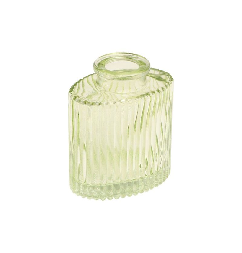 Vase Helios vert 7x4.5x8 cm