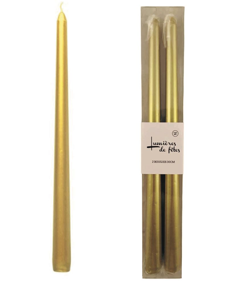 Set 2 bougies or 30 cm 