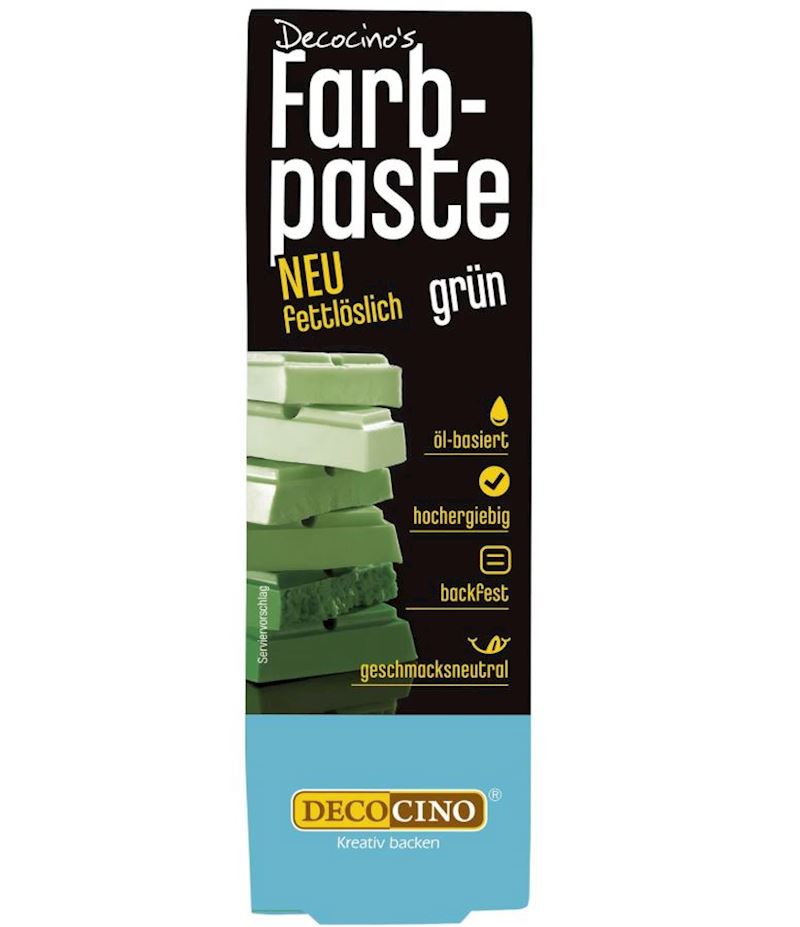 Farbpaste grün fettlöslich 15 g