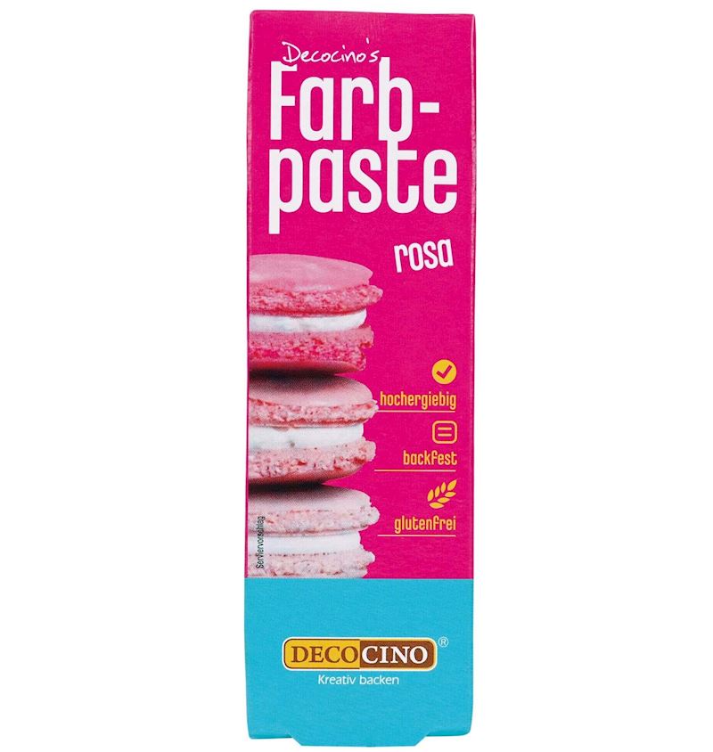 Lebensmittelfarbe rosa Paste 20 g Farbpaste