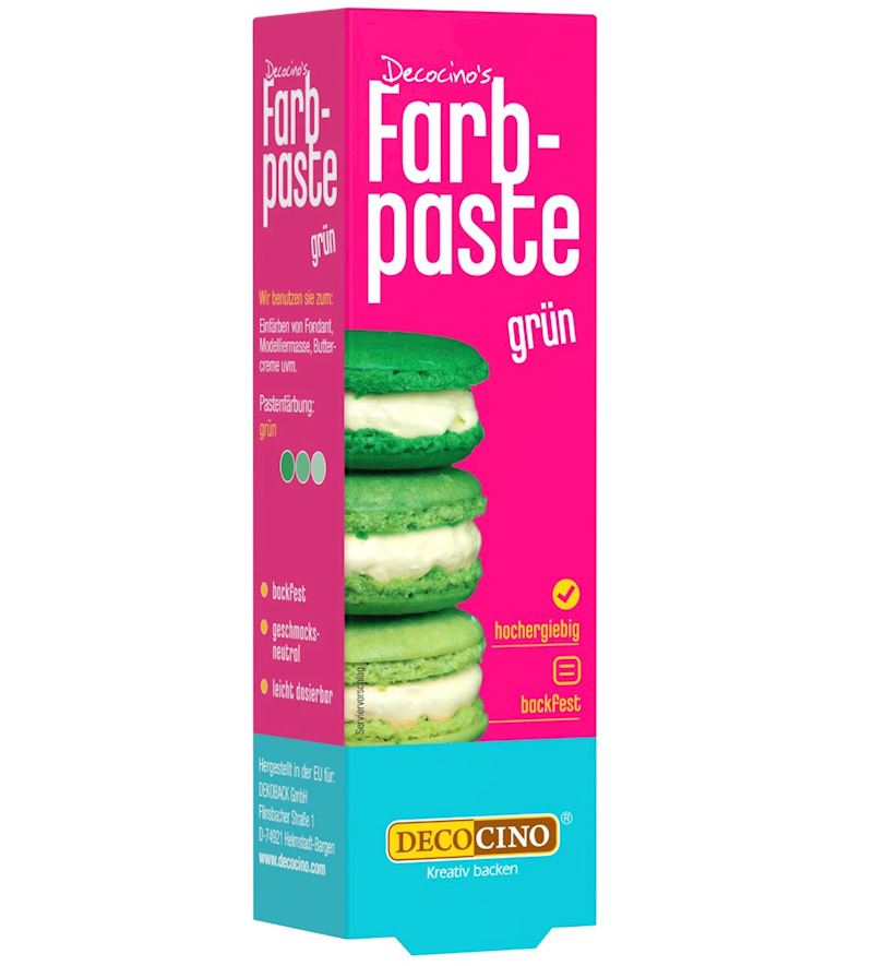 Colorant alimentaire vert pâte 20 g