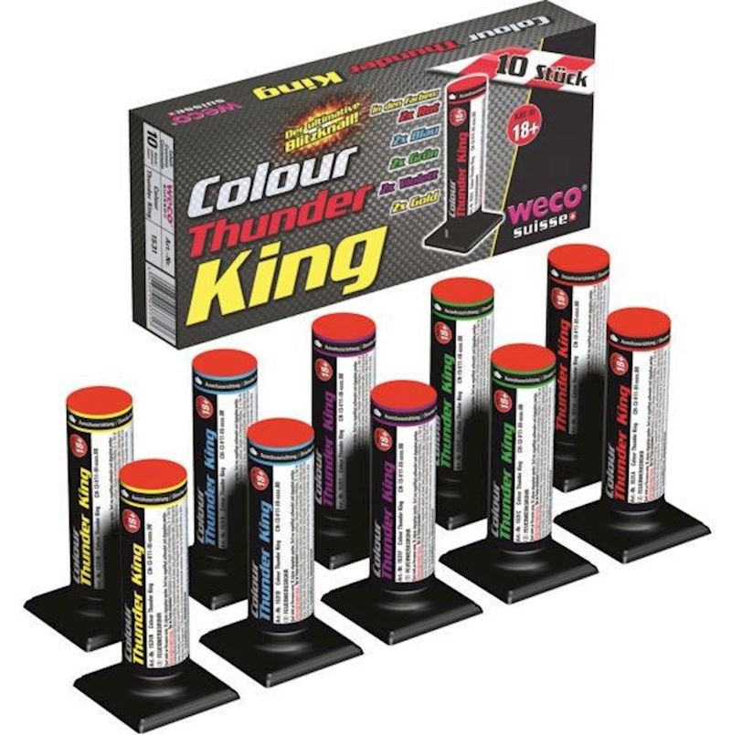 Colour Thunder King Kat. F3 10 Stk.