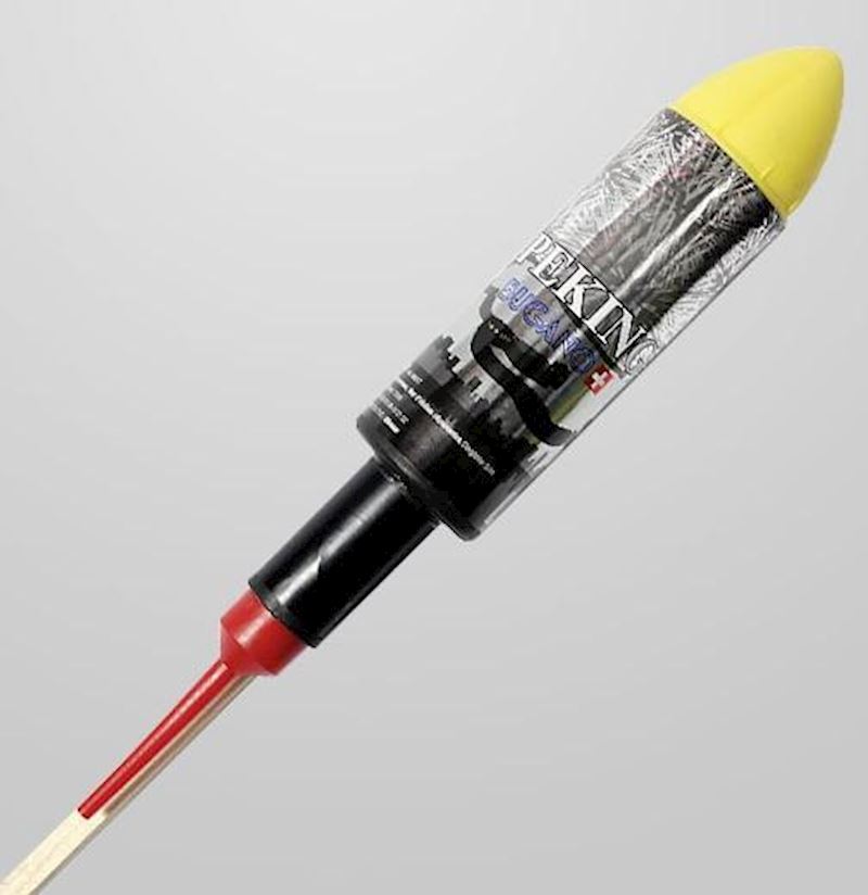 Peking Blinker Rakete Kat.3 weiss fallende Blinksterne