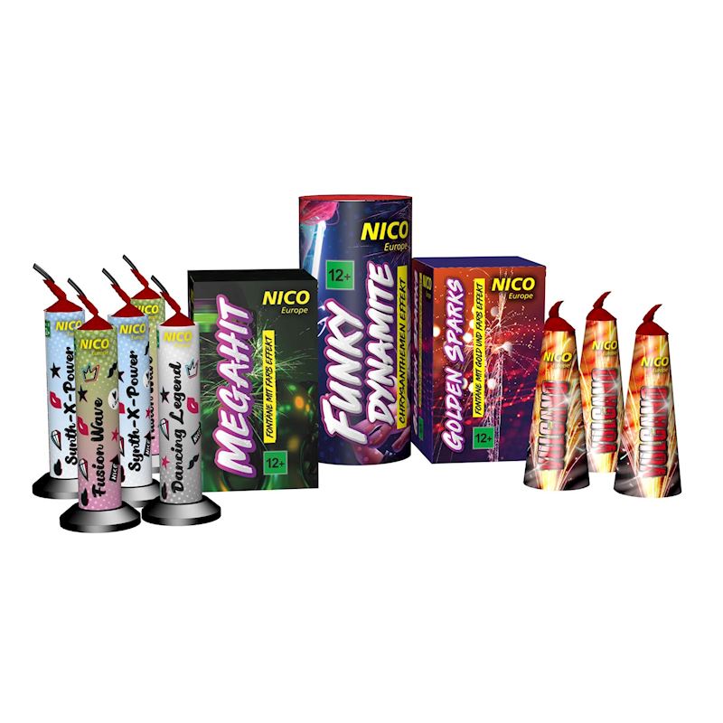 Fontänenset Future Wave, F1 11 Fontänen