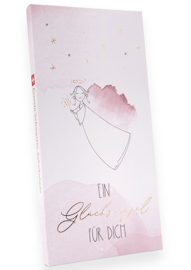 Schokoladentafel 100 g Ein Schutzengel für Dich