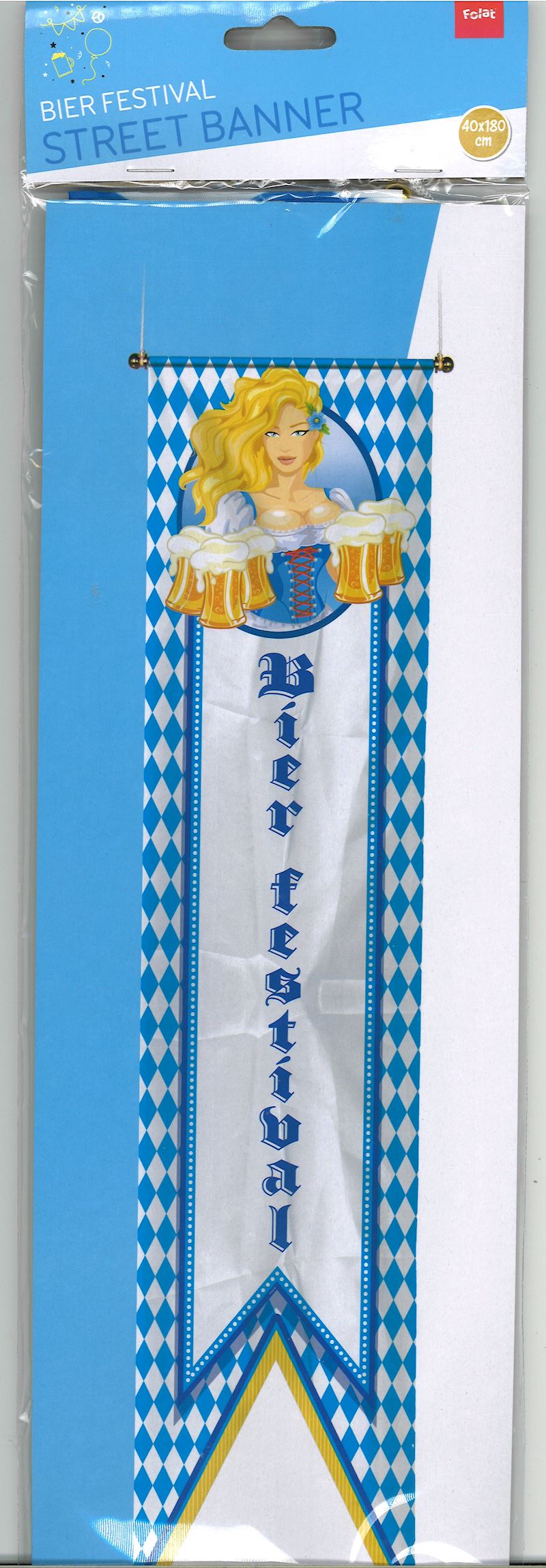 Banner Oktoberfest Bayern 40x180 cm Polyester