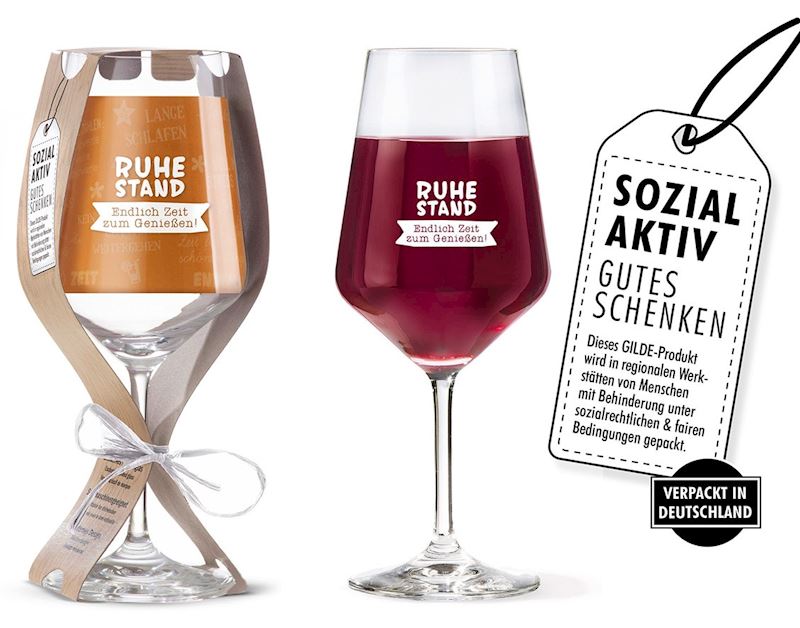 Weinglas Ruhestand 22 cm 5 dl