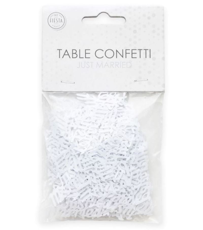 Tischkonfetti Just Married 14 g Streudeko
