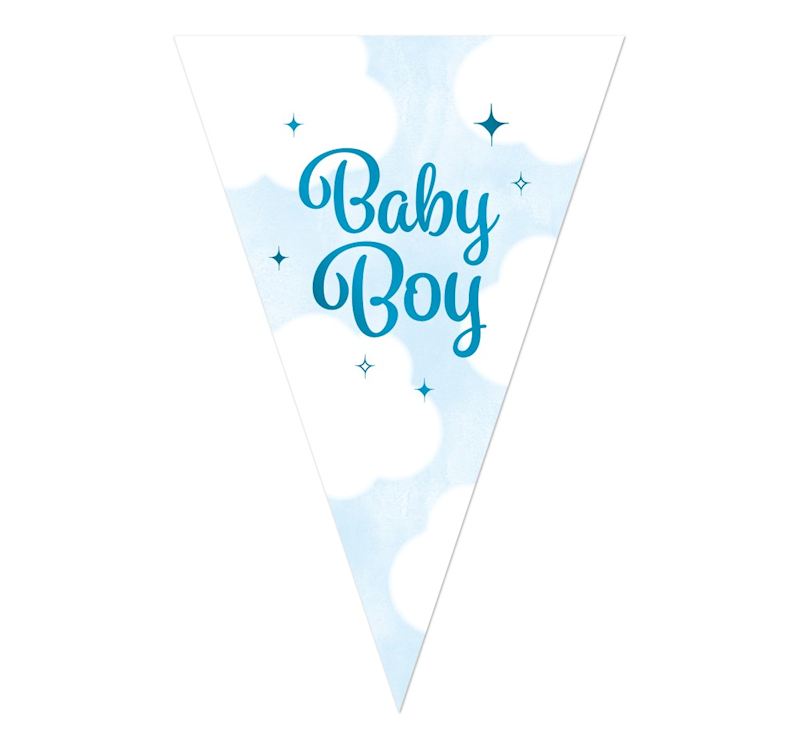 Wimpelkette Baby Boy 10 m 