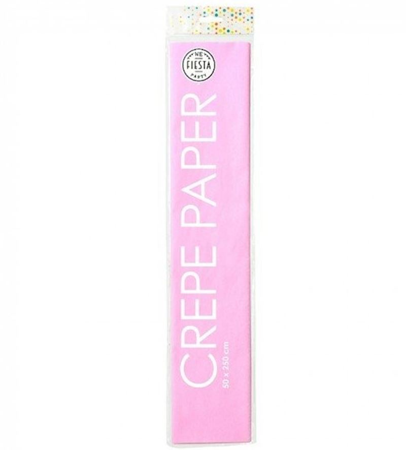 Krepppapier 50x250 cm babyrosa