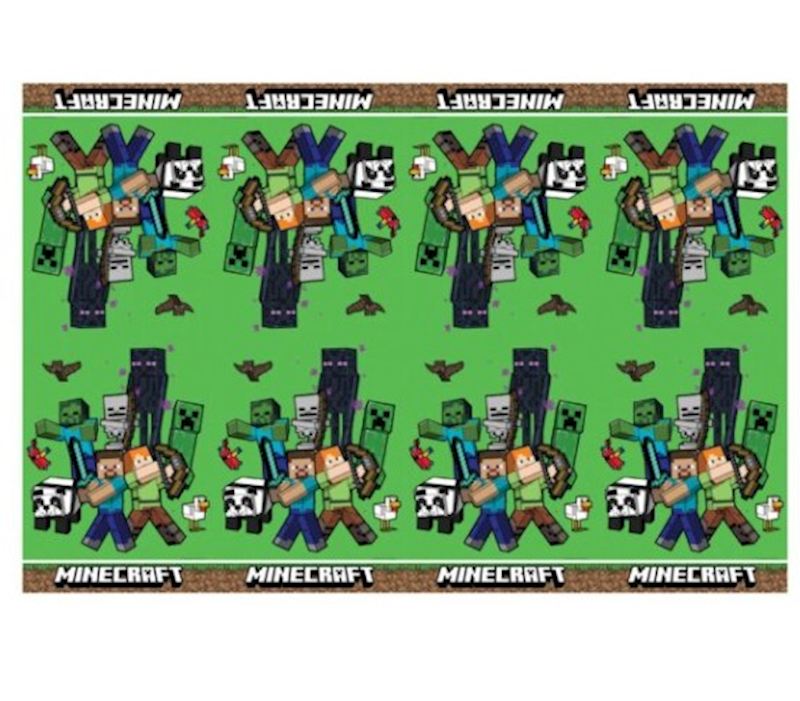 Nappe Minecraft 120x180 cm 