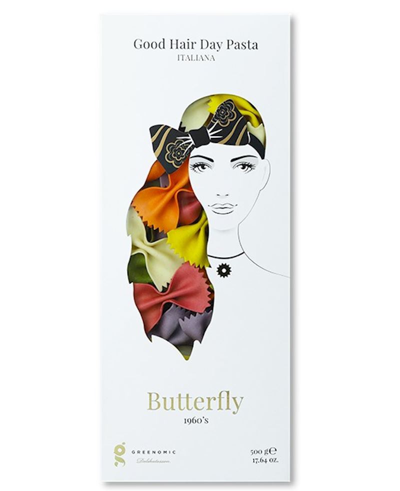 Good Hair Day Pasta 500 g, Butterfly 1960's Farfalle