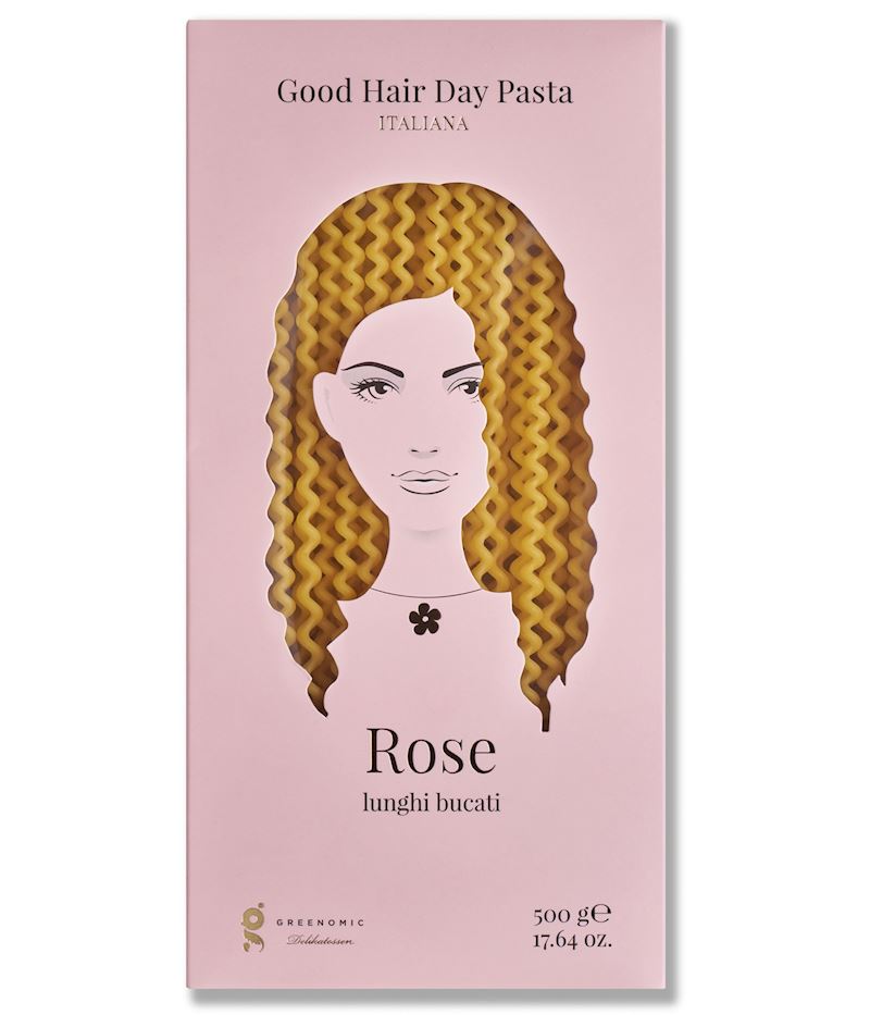Good Hair Day Pasta 500 g, Rose lunghi bucati