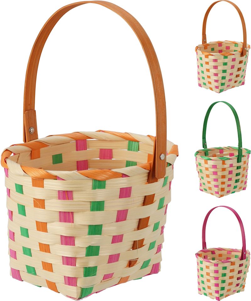 Panier de Pâques 19x15x13 cm 
