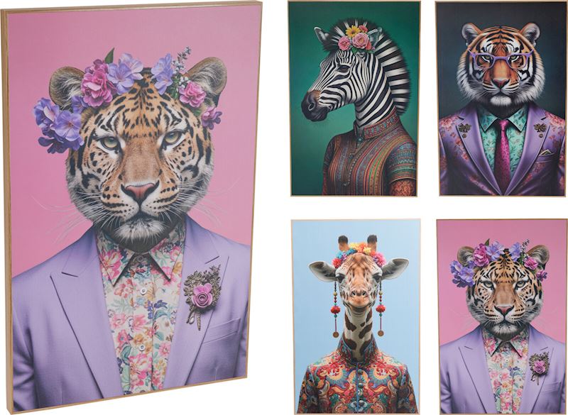 Image animal fancy 4 ass 38x58 cm