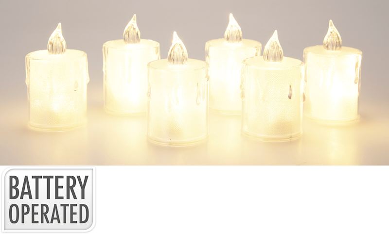 Kerzen LED 8cm Warmweiss