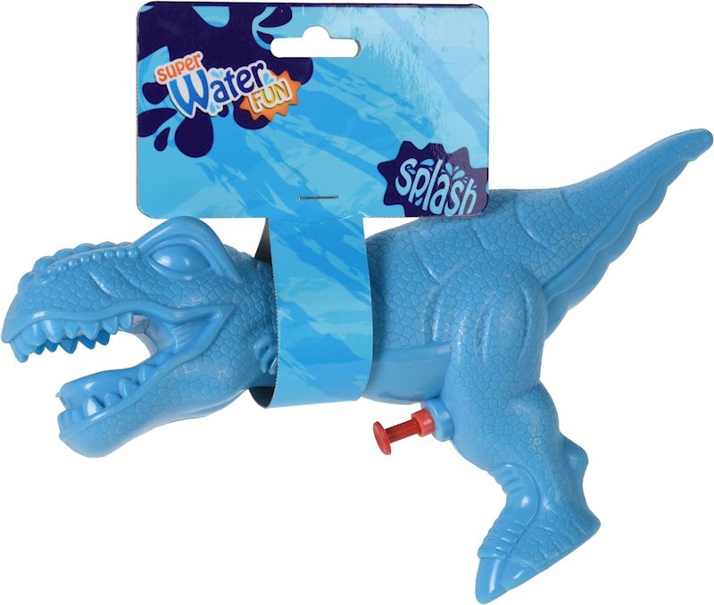 Wasserpistole Dinosaurier 24x12x5 cm 3 Farben sort.