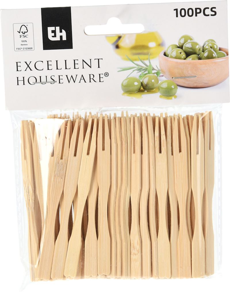 Bambus Spiesse Snack Picker 100 Stück