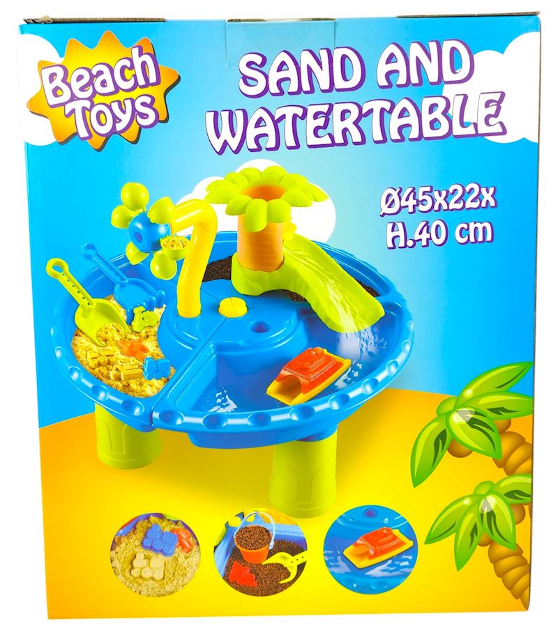 Table pour jouer sablet et eau 40x45x22 cm