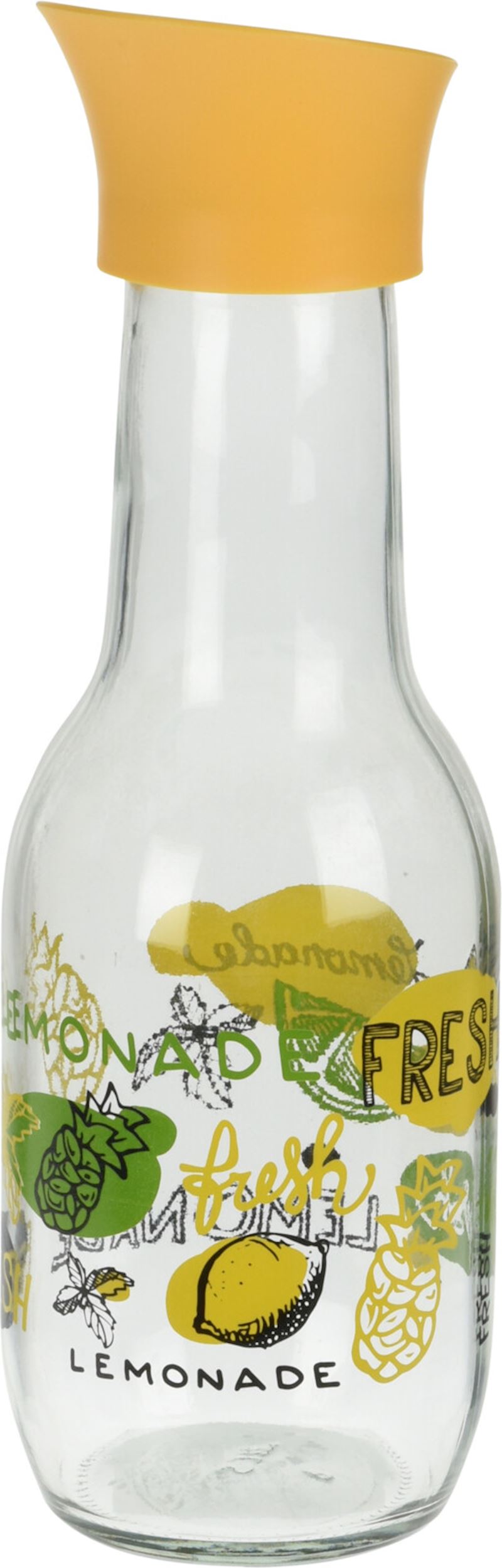 Glasflasche Limonade 1 Liter mit Deckel