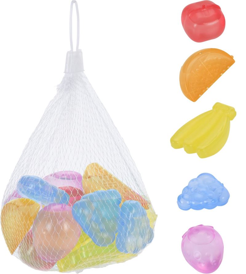 Eiswürfel Früchte im Netz 18 Stk.