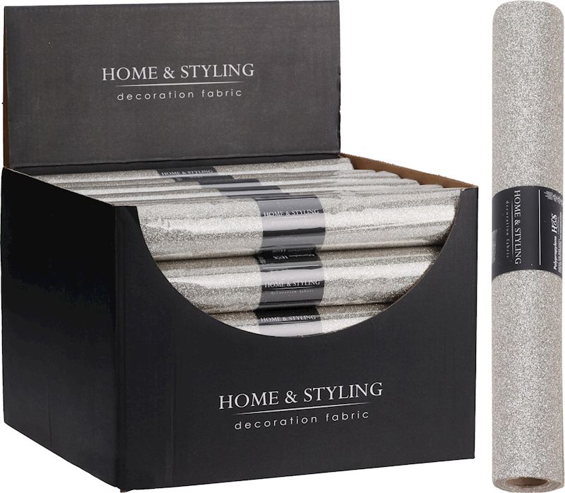 Dekostoff 250x28cm Farbe Champagner