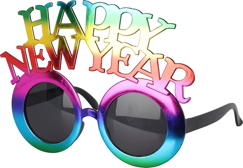 Partybrille Happy New Year 