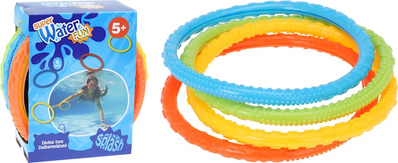 Tauchringe 15 cm DM 6 Stk. 