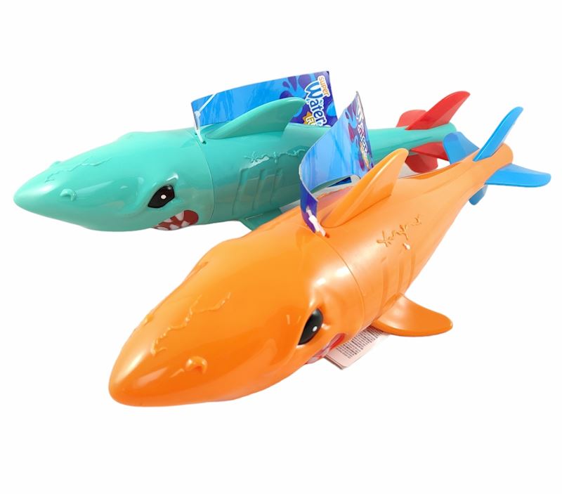 Wasserspiel Haifisch 2 sort. Tauchspielzeug 45 cm