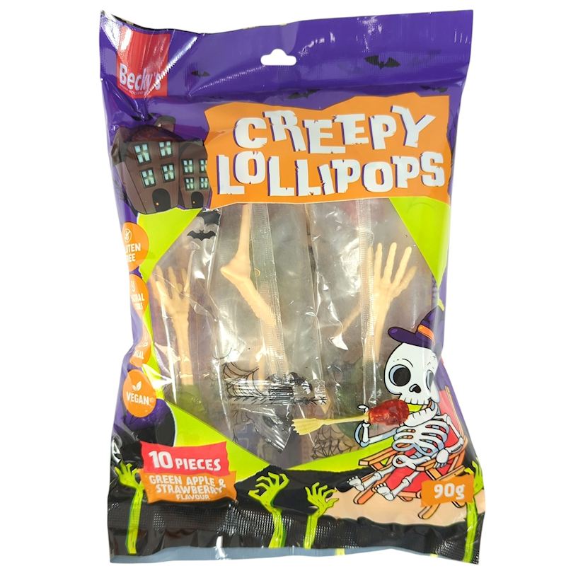 Lolly Halloween os effrayant 10 Stk.