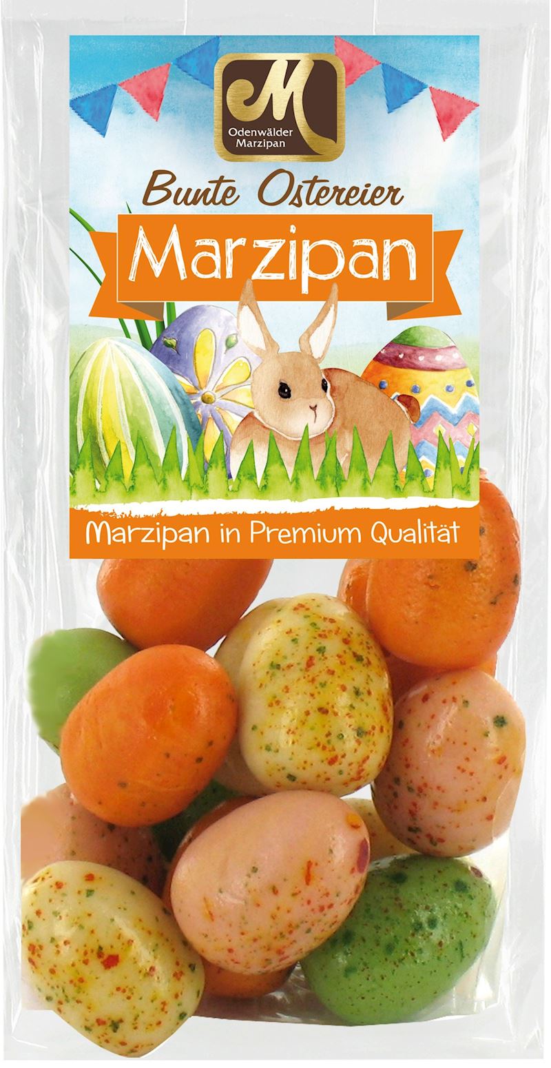Marzipan bunte Eier 150 g im Beutel
